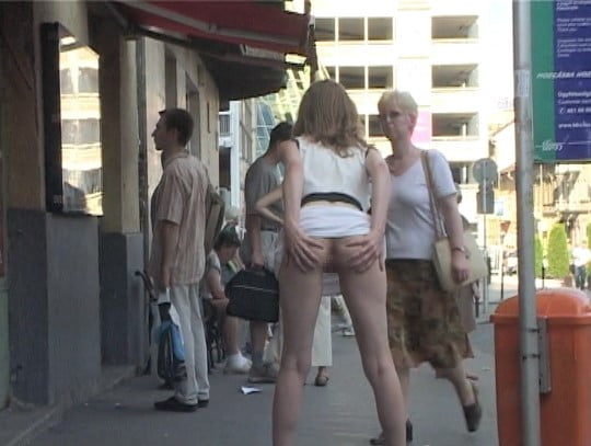 野外露出ビデオ【SG】の最終兵器「ナターシャ」の紹介７サンプル２０