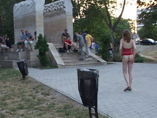 野外露出ビデオ【SG】最終兵器「ナターシャ」の紹介１０ラストサンプル５